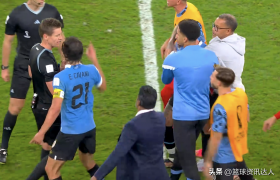 韩国2-1惊险晋级！孙兴慜泣不成声，C罗不满主帅，乌拉圭围攻裁判