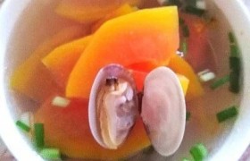 蛤蜊木瓜汤