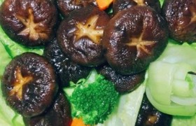 菌菇汁黑椒烤香菇
