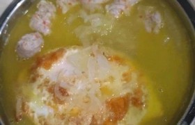 鸡蛋萝卜汤