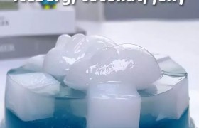 冰川椰汁冻