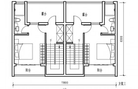 宅基地进深8.3米面宽11.8米，一楼怎样设计两个独立的套间呢？