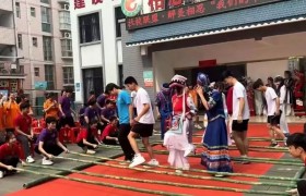 欢庆“壮族三月三” 广西交院掀起“最炫民族风”