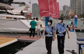 海南三亚边检护航2023年三亚国际游艇展