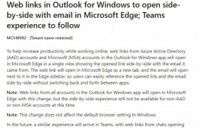 微软强制使用Edge浏览器打开Outlook和Teams链接，惹怒IT管理员