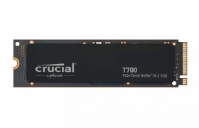 美光英睿达 T700 PCIe 5.0 SSD 去掉散热器也能用，性能大幅下降