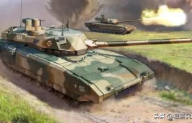 俄军T-14“阿玛塔”主战坦克登场，向乌克兰军队开炮能创奇迹吗？
