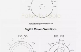 苹果新专利获批：数字表冠变“摇杆”，可朝多个方向移动实现交互