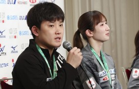 日本乒协召开发布会，张本智和：除了与中国选手对决，其余比赛几乎是完美的