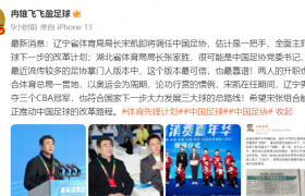 确定！辽宁体育局长代替陈戌源掌管足协，湖北体育局长代替杜兆才