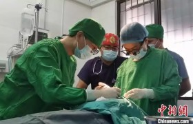 中国医生成功开展柬埔寨国家儿童医院首例儿童眼科手术