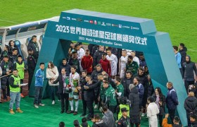 武汉举行世界全明星足球赛，卡卡、巴蒂齐聚，“独腿男孩”何忆义替补破门播报文章