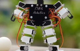 全球最小仿人机器人纪录被刷新：高 141 毫米，能跳舞、踢足球