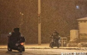 济南的雪下了一天一夜！暴雪+寒潮+道路积雪出行要当心