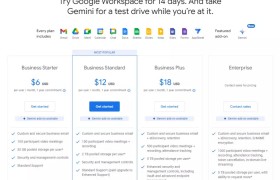 谷歌推出Gemini for Workspace：每月多花20美元解锁AI写作等功能