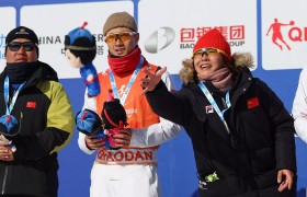 “十四冬”自由式滑雪：内蒙古队获空中技巧混合团体冠军